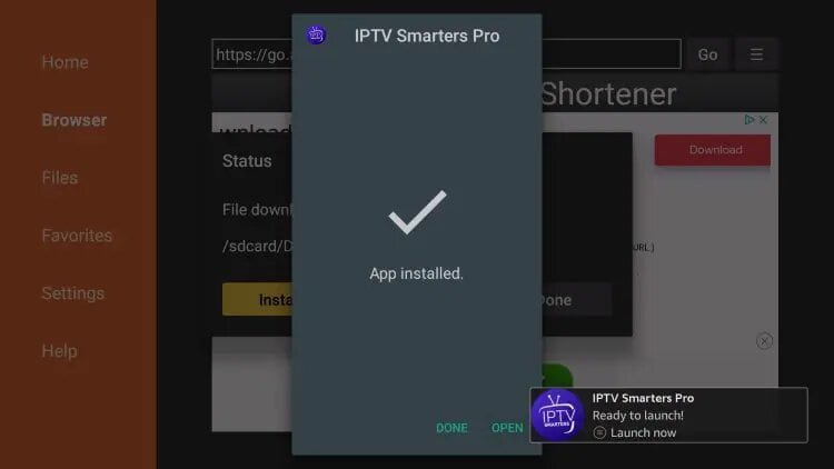 install iptv smarter pro